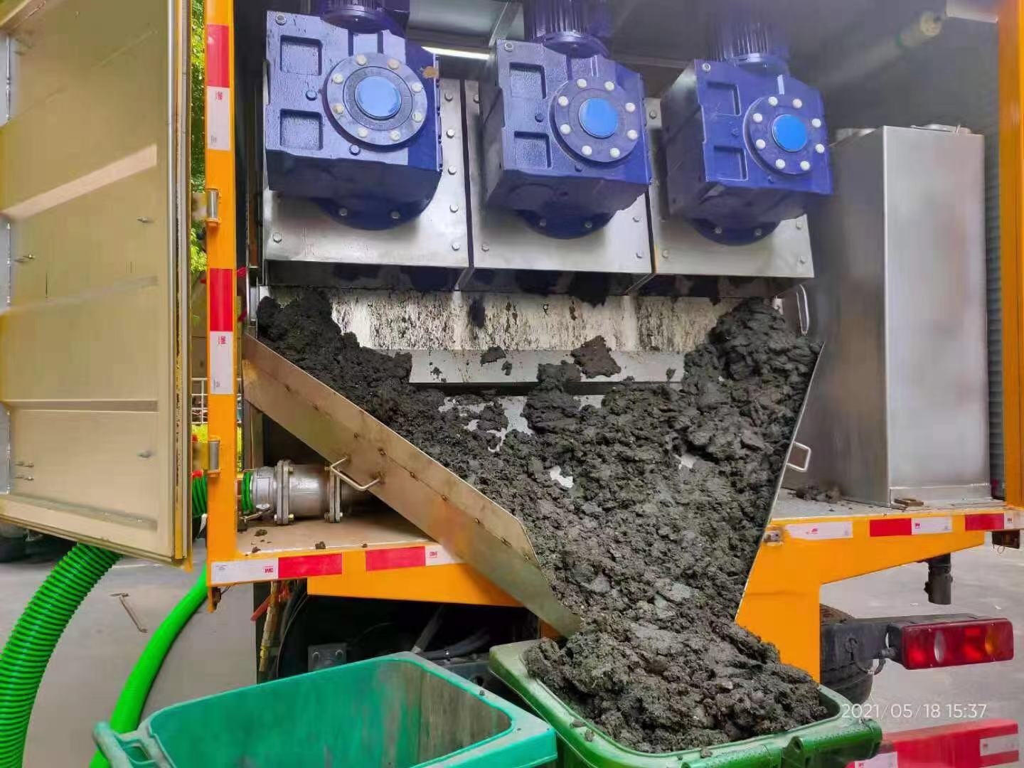 宜阳化粪池清掏城市维护站-泥浆净化干湿分离处理